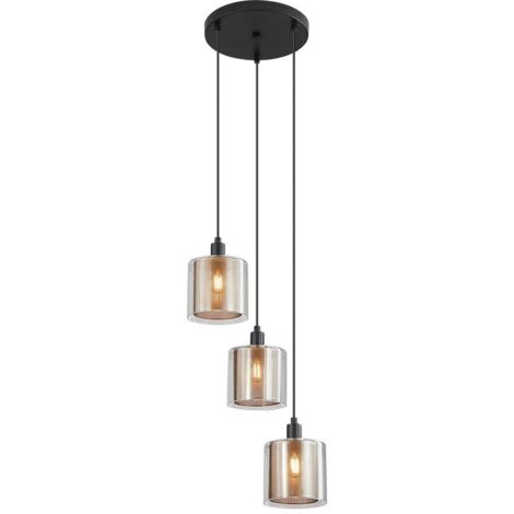 Suspension décorative 3xE14 23W IP20 – Cuivre (1/4)