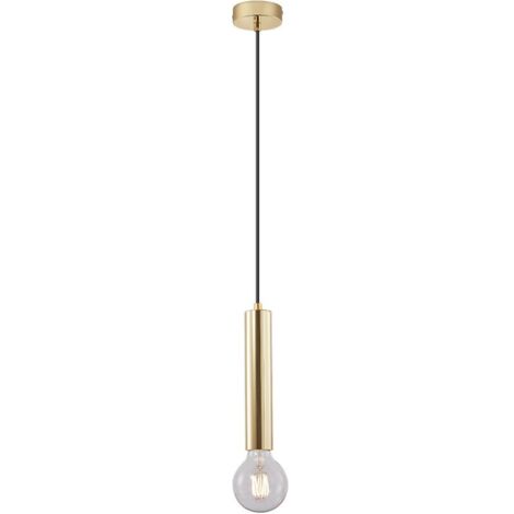 Suspension décorative 1xE27 23W IP20 – Doré (1/4)