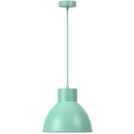 Suspension décorative 1xE27 23W IP20 – Métal vert (1/4)
