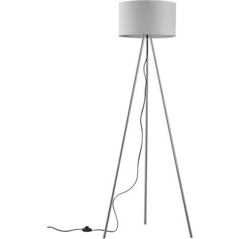Lampadaire décoratif 1xE27 23W IP20 – Blanc (1/4)