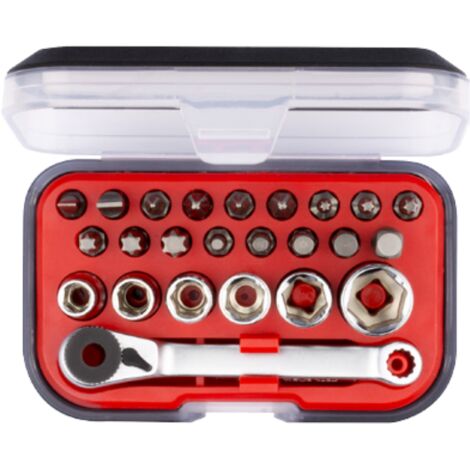 Coffret mini-douilles et embouts 25 pièces – Cetaform CB/ST25 (1/5)