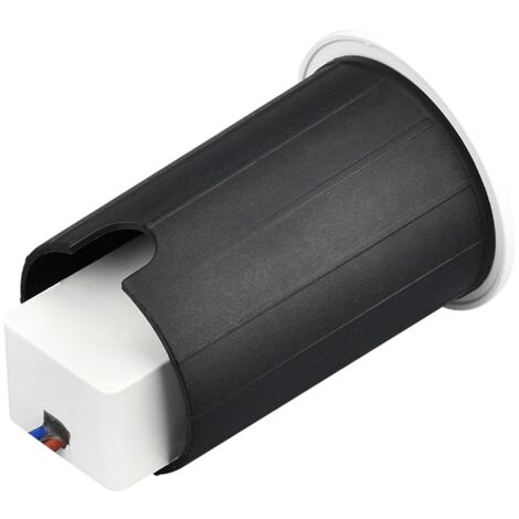 Mini spot LED mural BRAYTRON Vector A, rond, blanc, 2W, 3000K, IP65