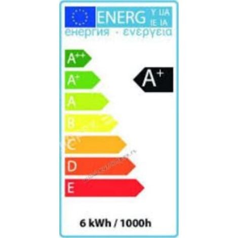 Ampoule LED spot 6W (Eq. 50W) GU10 3000K