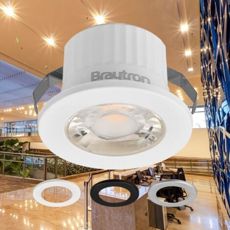 Mini spot LED rond 3 couleurs 3W 4000K IP54