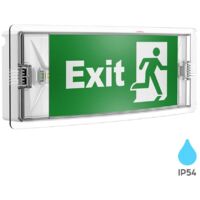 Lampe de sortie LED d'Urgence 3W 6500K IP54