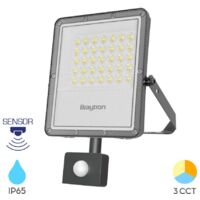 Projecteur LED 30W 3300lm IP65 avec Détecteur de mouvement – Gris