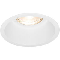 Support de spot Tetra S1 rond blanc MR16 GU10/GU5.3