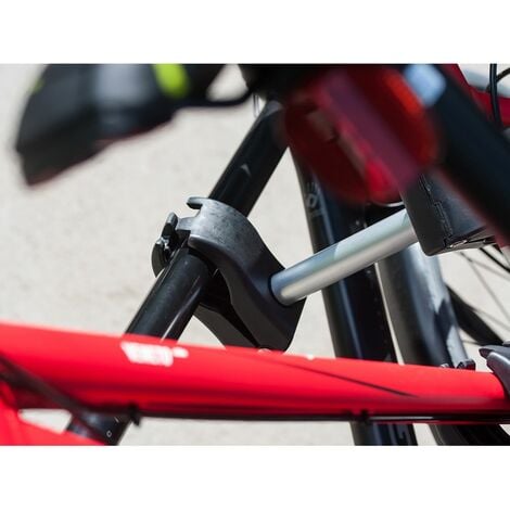 Porte-vélo Eufab : Fixe-cadre Amovible Et Antivol 31 Cm