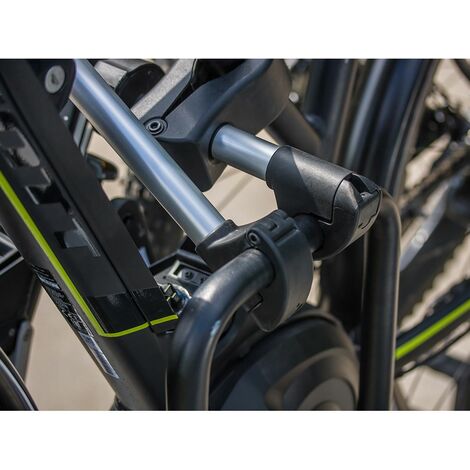 Porte-vélo Eufab : Fixe-cadre Amovible Et Antivol 31 Cm