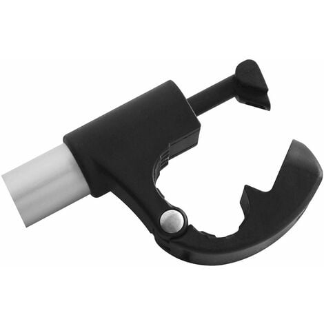 Porte-vélo Eufab : Fixe-cadre Amovible Et Antivol 31 Cm