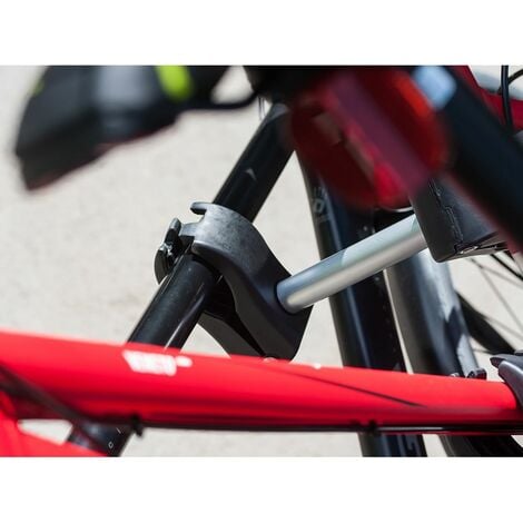 Porte-vélo Eufab : Fixe-cadre Amovible Et Antivol 31 Cm