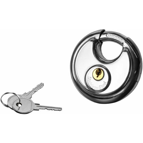 Cadenas Master Lock P55992 Cadenas fermeture universelle argent avec serrure à clé