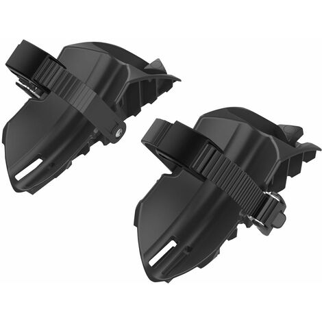 Eufab – Bloque-roue 3,25 pouces pour porte-vélos Probc 2/2 Plus/3 – Lot de 2 pièces – Caoutchouc de protection pour jantes sensibles