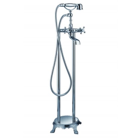 Wannenarmatur Bernstein 1414 Standarmatur freistehend rund