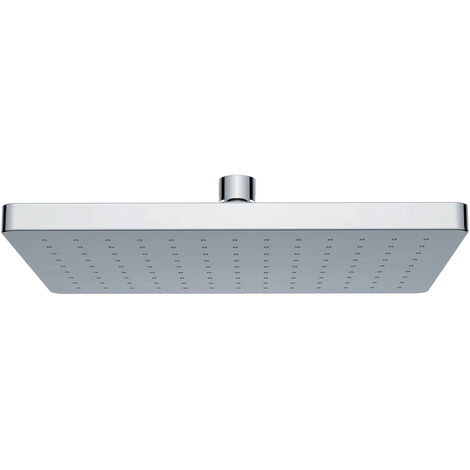 Regendusche Bernstein ABS-Duschkopf D2517 selbstreinigend 25x17cm Chrom