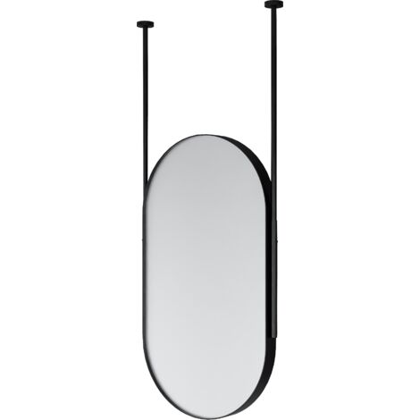 Hängespiegel Bernstein ARCTIC oval 60x100cm höhenverstellbar Decken-Spiegel