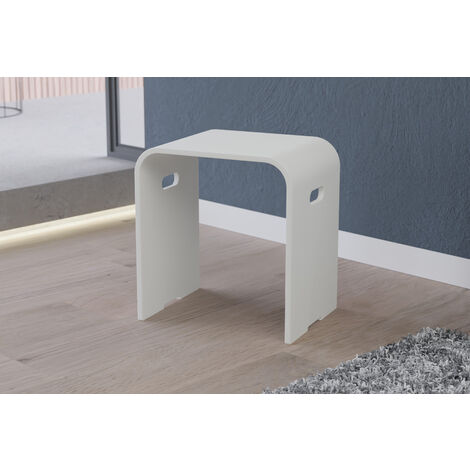 Badhocker Bernstein PB4002 Mineralguss Luxus-Hocker