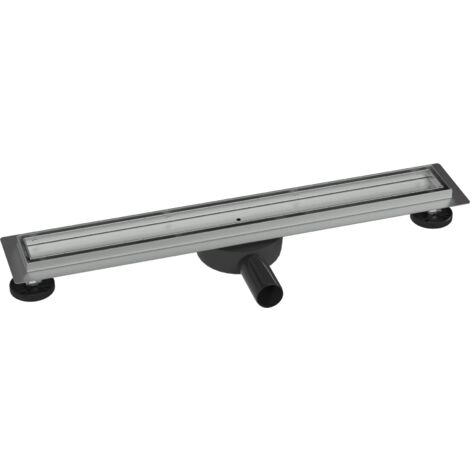 Edelstahl Duschrinne Bernstein FlexGT01-3 für Duschkabine befliesbar Länge 60 cm