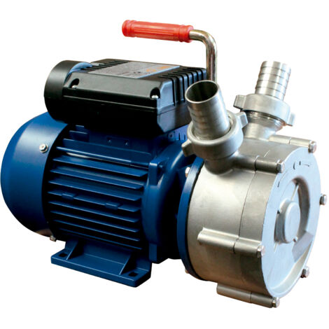 Bricoferr Bomba de Trasiego Inox 30L/min, 450W, Altura Máxima 14m