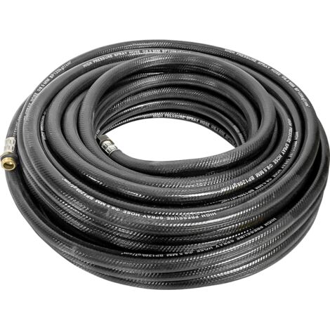 Bricoferr Manguera negra para pulverizador de 8,5 mm - 20 metros