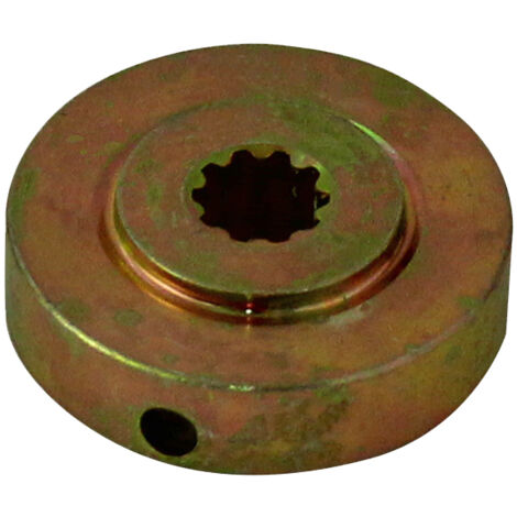 Bricoferr Accesorio de Cabezal de desbrozadora para fijación de Disco - 26 mm 7 Estrías