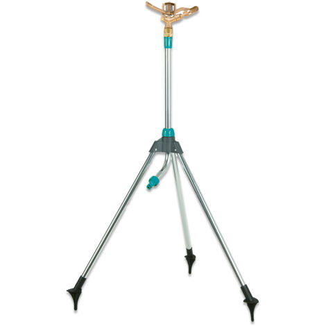 Bricoferr Aspersor de impacto metálico 3/4" con trípode