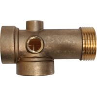 Bricoferr T de 5 Vías para Bomba de Agua