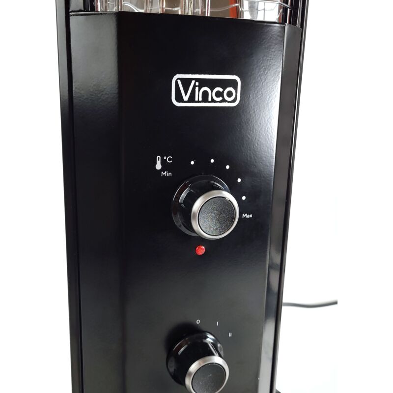 HOMCOM Riscaldatore 2000W Temperatura Regolabile con