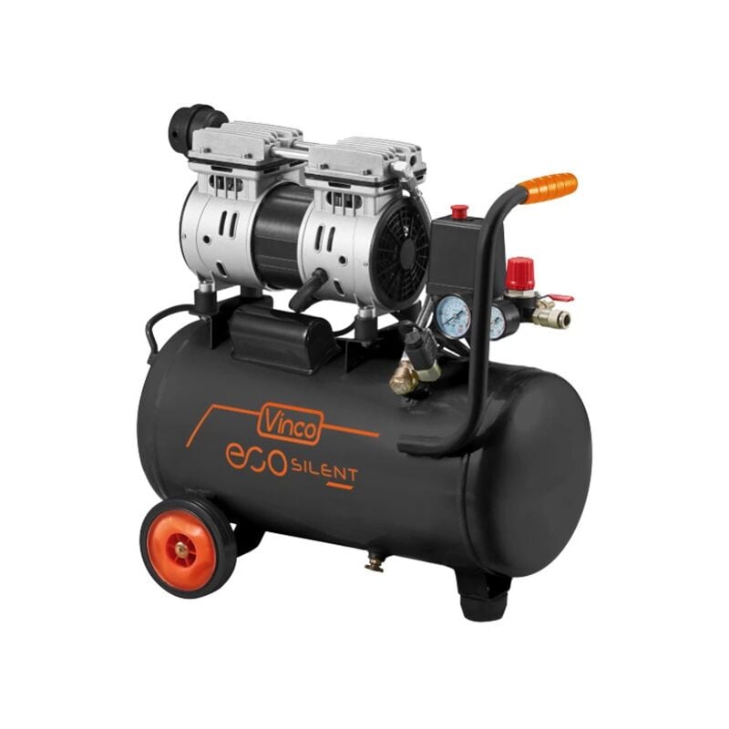 compressore aria silenziato vinco "kwu750-24l" 24l 1hp