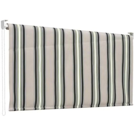 Tenda Sole Caduta 200x250 H Alluminio Attacco Soffitto Terrazzo Riga Verde Rullo