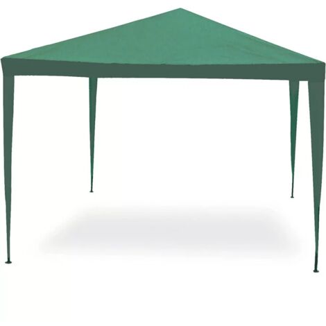 Gazebo 3x4 Verde Smontabile Richiudibile Copertura Telo per Esterno