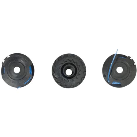set 3 bobine filo ryobi "rac125" 1,6 mm