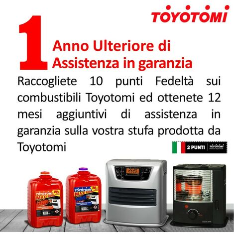 Combustibile - Tanica da 20 litri - Toyotomi - IT