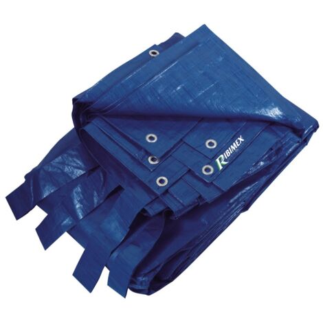 copertura protettiva per piscine rettangolari 6 x 10m blu - prbp14006x10 - ribitech