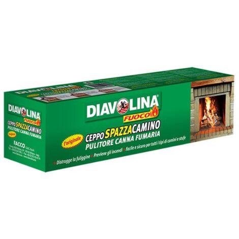 distruggi fuliggine diavolina "ceppo spazzacamino" (1/5)