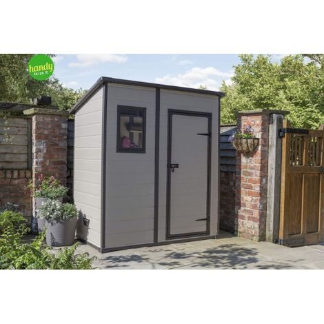 Keter Casetta MANOR PENT 183x111 in Resina PVC Box Armadio Giardino