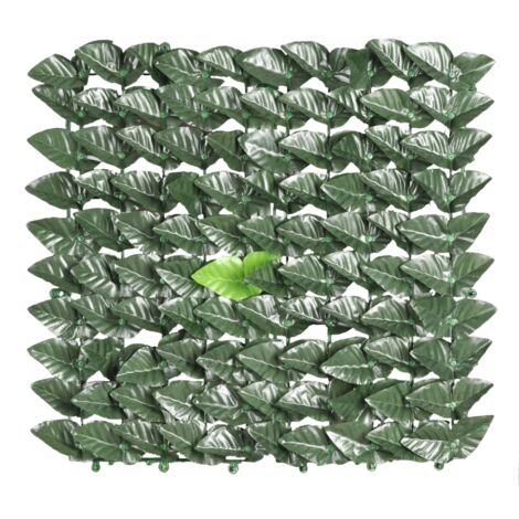 siepe artificiale in pvc eurogarden "lauro" 3x1 mt (1/2)