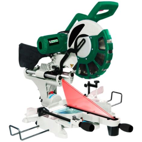 troncatrice radiale compa 305 x2-b con doppio indicatore laser 2.000 watt
