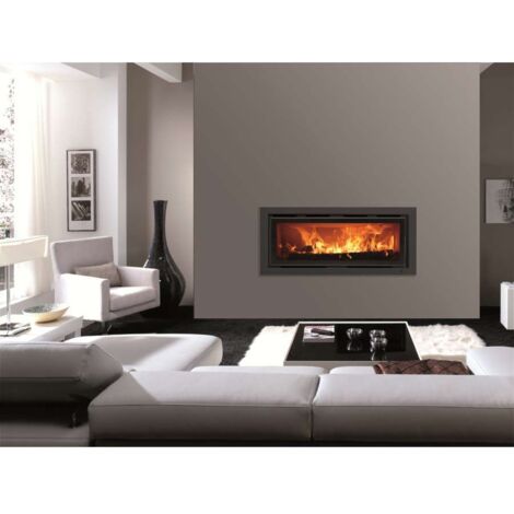 inserto a legna ventilato canalizzabile  panadero "c-101-s" 9 kw