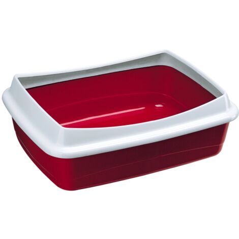 lettiera toilette gatto aperta ferplast "nip plus" assortiti 47x36x15,5 cm