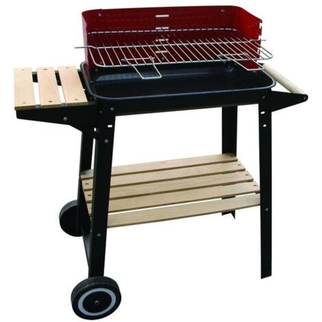Barbecues Blinky Woody-48 con Ruote 48x29 cm (1/4)