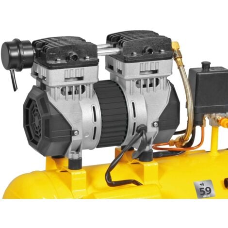 compressore aria silenziato stanley "sxcms1324he" 24l 1,3hp