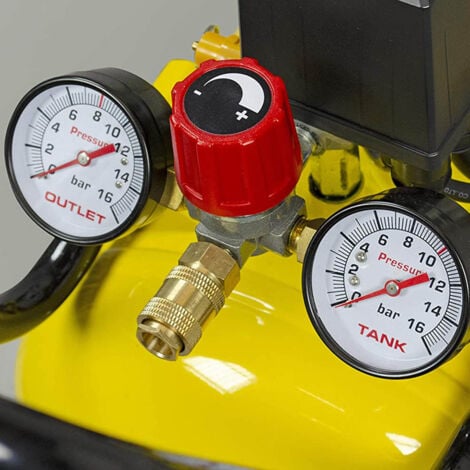 compressore aria silenziato stanley "sxcms1324he" 24l 1,3hp