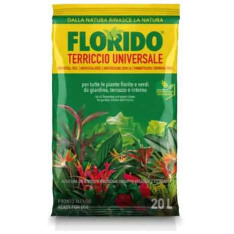 terriccio universale naturale biologico euroterriflora 20 litri