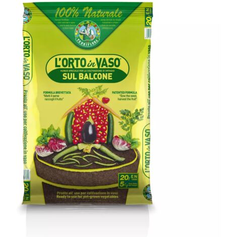 terriccio per orto in vaso euroterriflora 20 lt