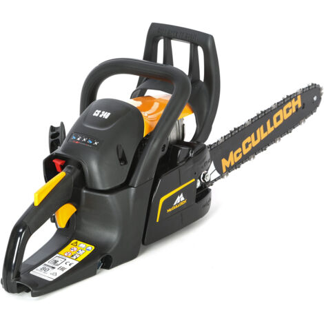 motosega mcculloch "cs 340" con barra da 35 cm e catena extra, 1300 w