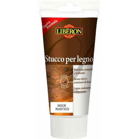 stucco per legno all'acqua - noce rustico - 150 grammi
