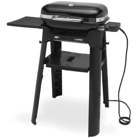 Weber WBR91010853 Barbecue Lumin Compact Met Stand Nero