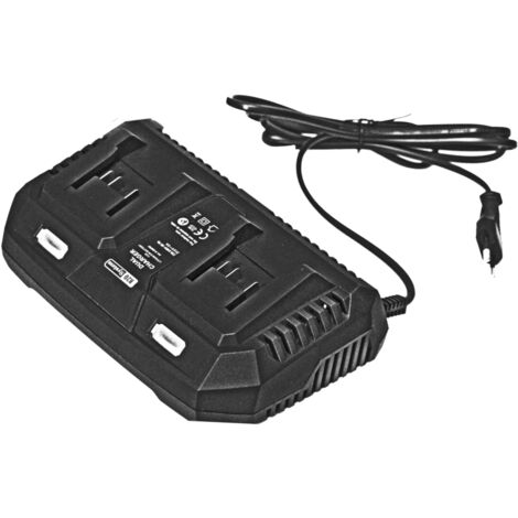 CARICABATTERIA CARICATORE DOPPIO ALIMENTATORE BATTERIA 3Ah HYUNDAI