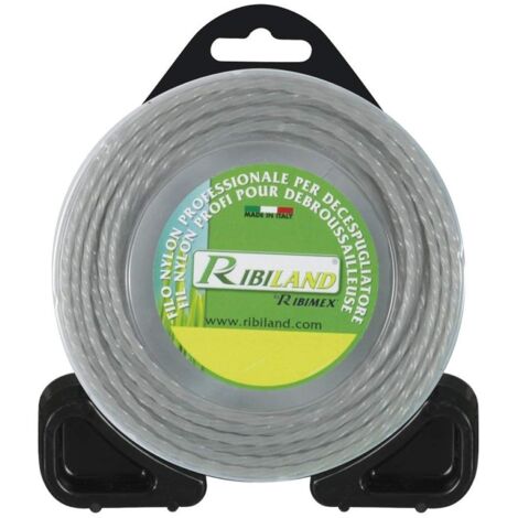 Filo Per Decespugliatore In Acciaio Rinforzato – 4,0 Mm X 15 M, Confezione Da 2 Rotoli, Per Tosaerba E Tagliaerba, Resistente E Flessibile